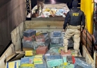 PRF apreende carga milionária de maconha que iria para Erechim