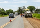 EGR realiza manutenção asfáltica entre os quilômetros 57 e 60, em Getúlio Vargas.