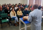 Santa Terezinha realiza treinamento em reanimação cardiopulmonar para colaboradores administrativos