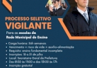 Prefeitura de Getúlio Vargas abre processo seletivo para vigilantes com foco na segurança das escolas