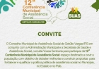 Getúlio Vargas realiza 12ª Conferência Municipal  de Assistência Social nesta terça-feira