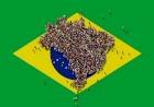 Brasil tem 213,4 milhões de habitantes; população do Rio Grande do Sul é de 11,2 milhões de pessoas