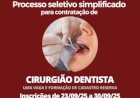Prefeitura de Getúlio Vargas abre processo seletivo para contratação temporária de cirurgião-dentista