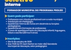 Prefeitura abre chamada pública para Formador(a) Municipal do Programa ProLEEI