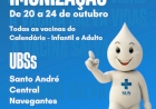 Prefeitura de Getúlio Vargas realiza Semana Especial  de Imunização de 20 a 24 de outubro