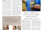 Simers reforça necessidade de se falar sobre o “verdadeiro dia do médico”. /  Exames preventivos gratuitos e palestras educativas em Estação