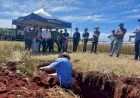 Dia de campo em Jacutinga apresenta variedades de trigo