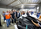 Leite acompanha trabalhos de restabelecimento em Erechim após danos causados por granizo