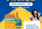 CDL realiza o 3° sorteio da campanha Legal é comprar no comércio local 2025
