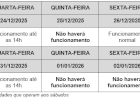 Funcionamento dos Correios no Fim de Ano