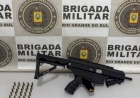 Adolescentes detidos com submetralhadora em Erechim
