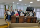 Alunos da IDEAU Santa Clara visitam a Câmara de Vereadores de Getúlio Vargas