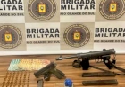 Brigada Militar apreende armas e drogas em ações no Alto Uruguai