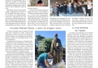 Imagem sacra de São Marcelino Champagnat já está no alto da Capela