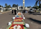 Diocese de Erexim celebra Corpus Christi com missas, procissões, tapetes e gesto concreto de solidariedade