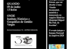 Instituto Histórico e Geográfico de Getúlio Vargas realiza encontro na 10ª Semana Nacional de Arquivos.