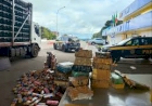 Polícia apreende caminhão com quase uma tonelada de maconha no Norte gaúcho
