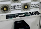 Trio é preso por tráfico e perturbação do sossego
