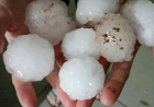 Granizo causa danos em mais de mil casas em Três Palmeiras