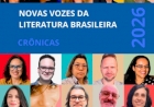 Novas Vozes da Literatura Brasileira 2026 - CRÔNICAS por Coletivo Aspas Duplas (Autor). Dica de leitura da semana.