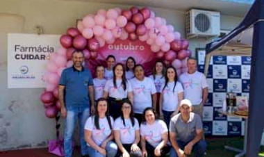 Ações do Outubro Rosa são realizadas em Ipiranga do Sul
