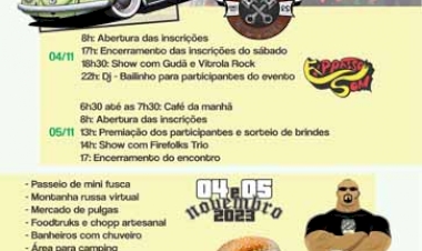 1º Encontro de carros antigos de Getúlio Vargas:  um fim de semana repleto de atrações