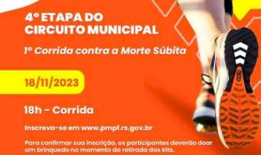 4ª Etapa Municipal de Corrida de Rua de Passo Fundo terá ação de saúde promovida pelo Hospital de Clínicas