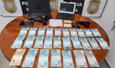 Sete pessoas são presas por estelionato na modalidade do golpe do bilhete premiado