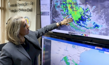 Defesa Civil alerta para chuvas intensas em todo o Estado ao longo da semana