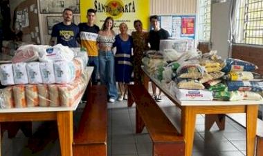 URI Erechim - Jogos internos da Medicina arrecada mais de uma tonelada de alimentos