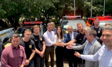 Polícia Civil recebe dezesseis viaturas