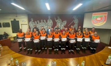 Força Voluntária Alto Uruguai forma 22 novos voluntários