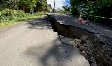 Rachaduras no solo de Gramado: mais de 500 pessoas ainda não voltaram para casa