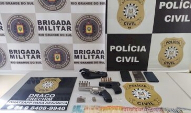 POLÍCIA CIVIL E BRIGADA MILITAR DEFLAGRAM A OPERAÇÃO 