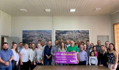 Entrega mais de 1 milhão de reais para Getúlio Vargas e região