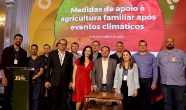 Programas do Estado devem injetar R$ 69 milhões na agricultura familiar de municípios atingidos por eventos climáticos
