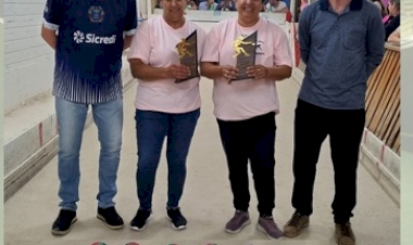3º CAMPEONATO MUNICIPAL DE BOCHAS FEMININO DE ESTAÇÃO - 2023