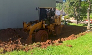 Jacutinga inicia revitalização da praça Germano Sitta