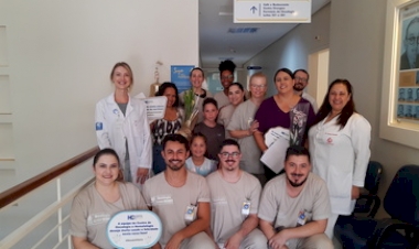 Sino da Vitória no Hospital de Clínicas marca histórias de superação