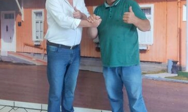 ESTAÇÃO - Prefeito Geverson transmite cargo para o vice Alciones