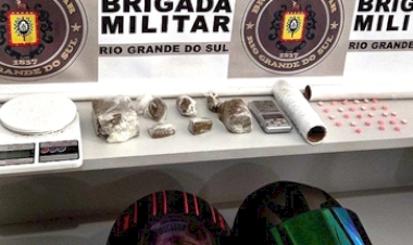 Dupla detida com drogas após tentativa de fuga em Erechim