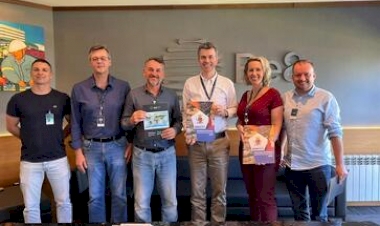 Prefeito de Getúlio Vargas e secretário de Meio Ambiente fazem visita à Be8 Energia Renovável em Passo Fundo