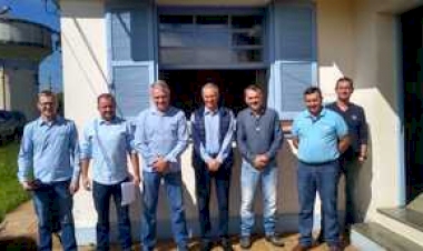 AGER realiza a primeira vistoria aos serviços da Corsan em Getúlio Vargas