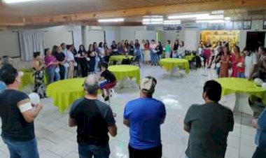 Servidores da Educação de Jacutinga se reúnem para Atividades de Formação