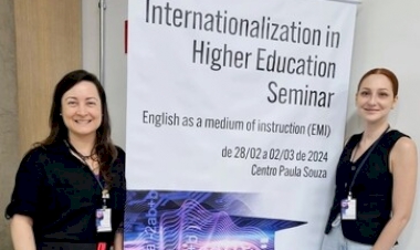 Professora da URI destaca importância do EMI em Seminário Internacional de Educação Superior