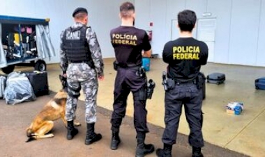 Polícia Federal realiza ação integrada no Aeroporto Lauro Kortz em Passo Fundo