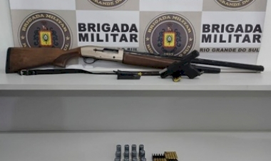 Condutor embriagado e com armas se envolve em acidente na ERS-420, em Erechim