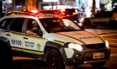 Condutor embriagado foge de barreira em Getúlio Vargas e é detido em Estação