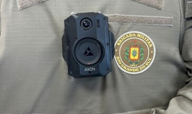 Finalizados os testes técnicos para compra das primeiras câmeras corporais destinadas à Brigada Militar e Polícia Civil.