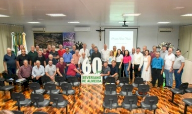 Homenagens na Câmara de Vereadores marcam 60 anos de Severiano de Almeida e destacam entidades